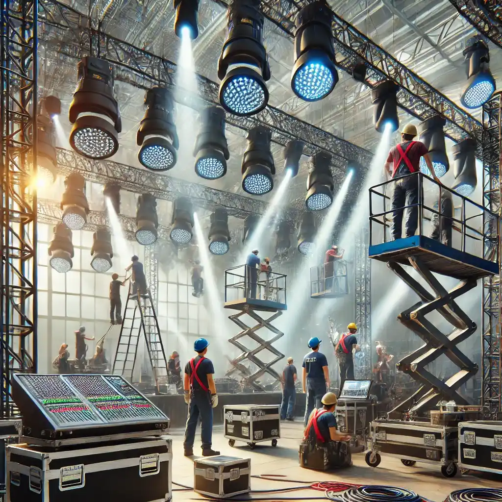 lighting konser surabaya